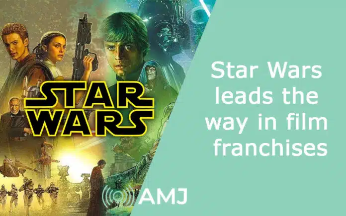 Star Wars leads the way in film franchises