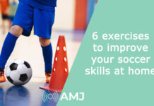 6 exercises to improve your soccer skills at home