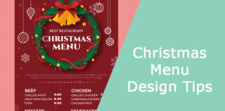 Christmas Menu Design Tips