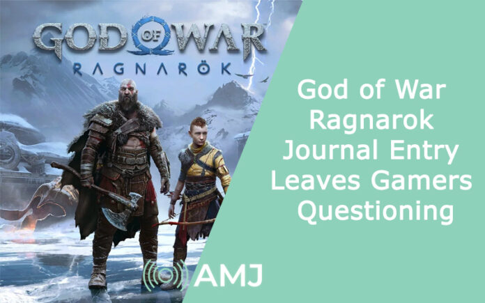 God of War Ragnarok Journal Entry Leaves Gamers Questioning