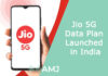 Jio 5G Data Plan Launched in India