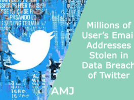 Millions of Users' Email Addresses Stolen in Data Breach of Twitter 