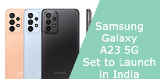 Samsung Galaxy A23 5G Set to Launch in India