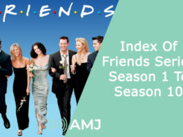 Index Of Friends Series Season 1 To Season 10