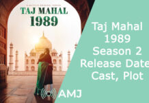 Taj Mahal 2026 Season 2 Release Date, Cast, Plot Taj Mahal 1989 Season 2 Release Date, Cast, Plot