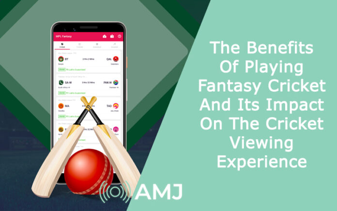 The Benefits Of Playing Fantasy Cricket And Its Impact On The Cricket Viewing Experience
