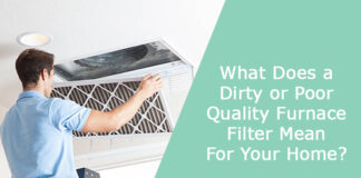 What Does a Dirty or Poor Quality Furnace Filter Mean For Your Home?