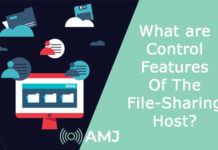 What are Control Features Of The File-Sharing Host?