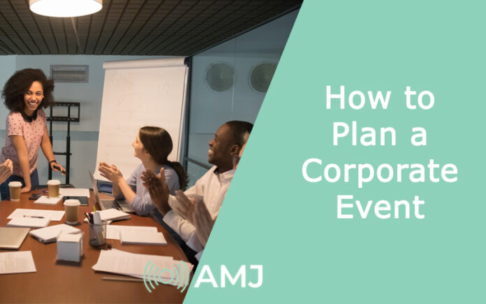 How to Plan a Corporate Event
