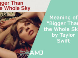 Meaning of “Bigger Than the Whole Sky” by Taylor Swift