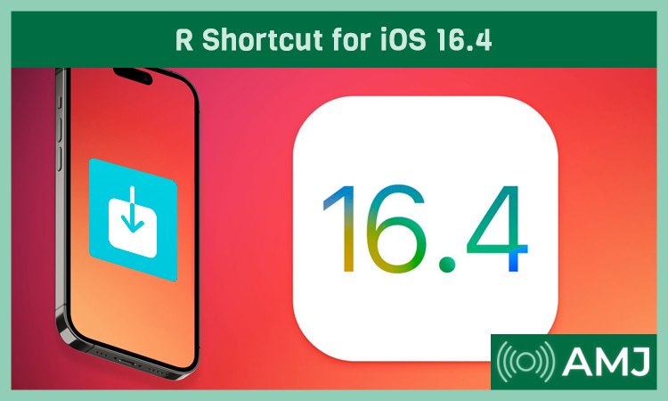 R Shortcut for iOS 16.4