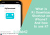 What is R⤓Download Shortcut on iPhone? And how to use it?