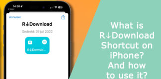 What is R⤓Download Shortcut on iPhone? And how to use it?