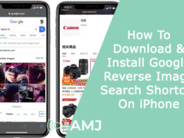 How To Download & Install Google Reverse Image Search Shortcut On iPhone