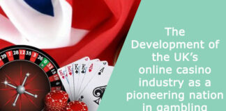 The development of the UK’s online casino industry as a pioneering nation in gambling