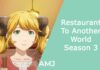 Restaurant To Another World Season 3
