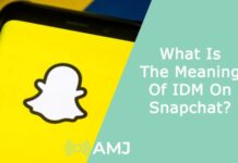 What Is The Meaning Of IDM On Snapchat?