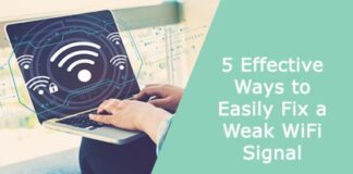 5 Effective Ways to Easily Fix a Weak WiFi Signal