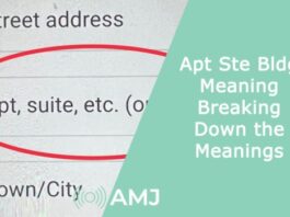 Apt Ste Bldg Meaning – Breaking Down the Meanings