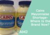 Cains Mayonnaise Shortage – Where Is the Brand Now? Cains Mayonnaise Shortage – Where Is the Brand Now?