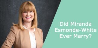 Did Miranda Esmonde-White Ever Marry?