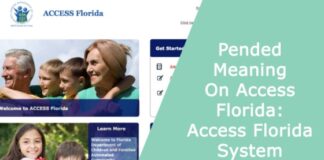 Pended Meaning On Access Florida: Access Florida System