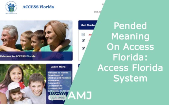 Pended Meaning On Access Florida: Access Florida System
