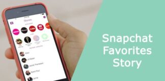 Snapchat Favorites Story