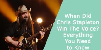 When Did Chris Stapleton Win The Voice? Everything You Need to Know