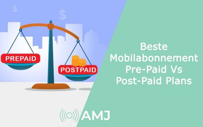 Beste Mobilabonnement - Pre-Paid Vs Post-Paid Plans