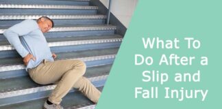 What To Do After a Slip and Fall Injury
