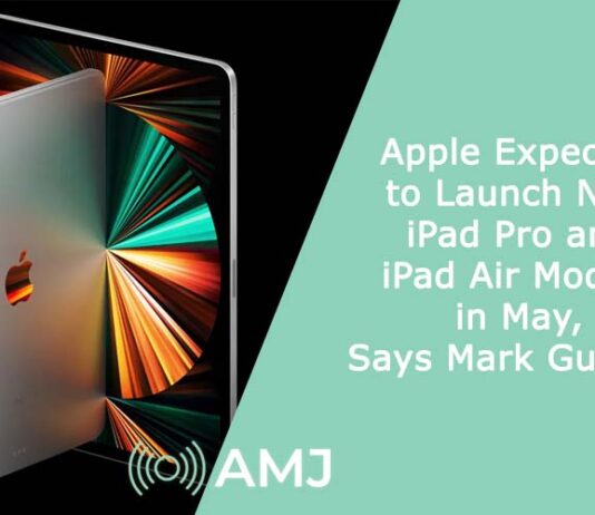 Apple Expected to Launch New iPad Pro and iPad Air Models in May, Says Mark Gurman