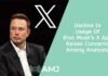 Decline In Usage Of Elon Musk's X App Raises Concerns Among Analysts