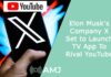 Elon Musk's Company X Set to Launch TV App To Rival YouTube