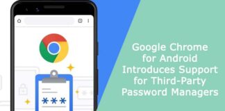 Google Chrome for Android Introduces Support for Third-Party Password Managers