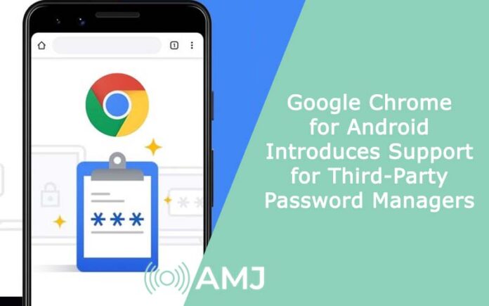 Google Chrome for Android Introduces Support for Third-Party Password Managers