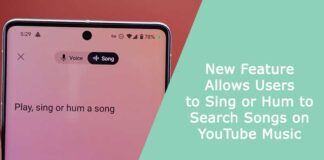 New Feature Allows Users to Sing or Hum to Search Songs on YouTube Music