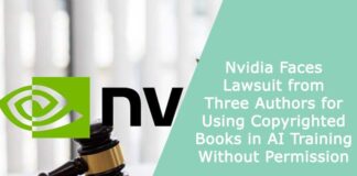 Nvidia Faces Lawsuit from Three Authors for Using Copyrighted Books in AI Training Without Permission
