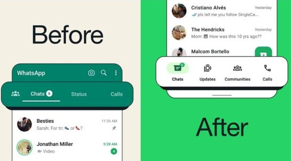 WhatsApp For Android Undergoes Major Redesign