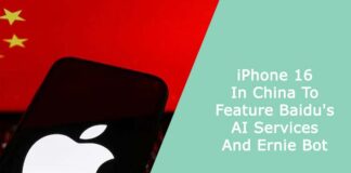iPhone 16 In China To Feature Baidu's AI Services And Ernie Bot