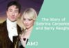 Sabrina Carpenter and Barry Keoghan