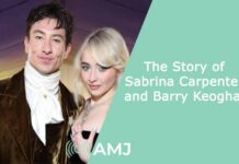 Sabrina Carpenter and Barry Keoghan