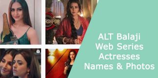 ALT Balaji Web Series Actresses – Names & Photos