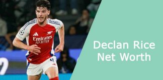 declan rice net worth