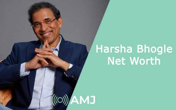 harsha bhogle net worth