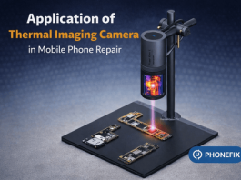 Application of Thermal Imaging Camera in Mobile Phone Repair