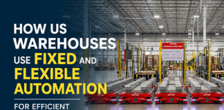 How US Warehouses Use Fixed and Flexible Automation for Efficient Material Movement