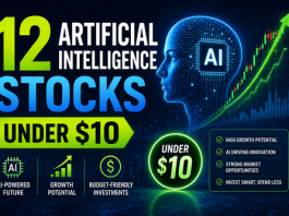 Artificial Intelligence Stocks Under $10